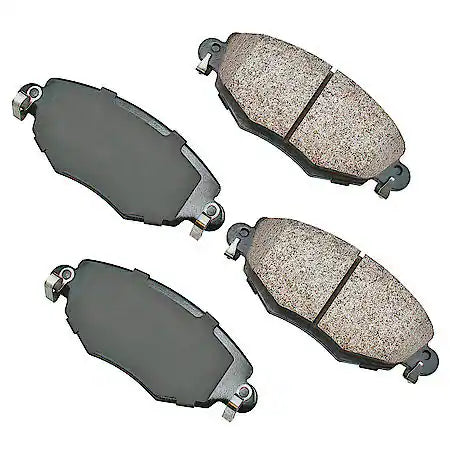 Akebono Euro Disc Brake Pad Set Front Ceramic - EUR910 2002 to 2008 Models