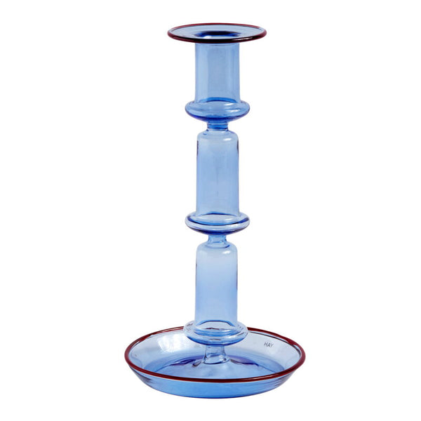 Flare Candle Holder - Tall - Light Blue100179070