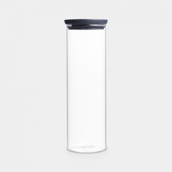 Glass Jar grey