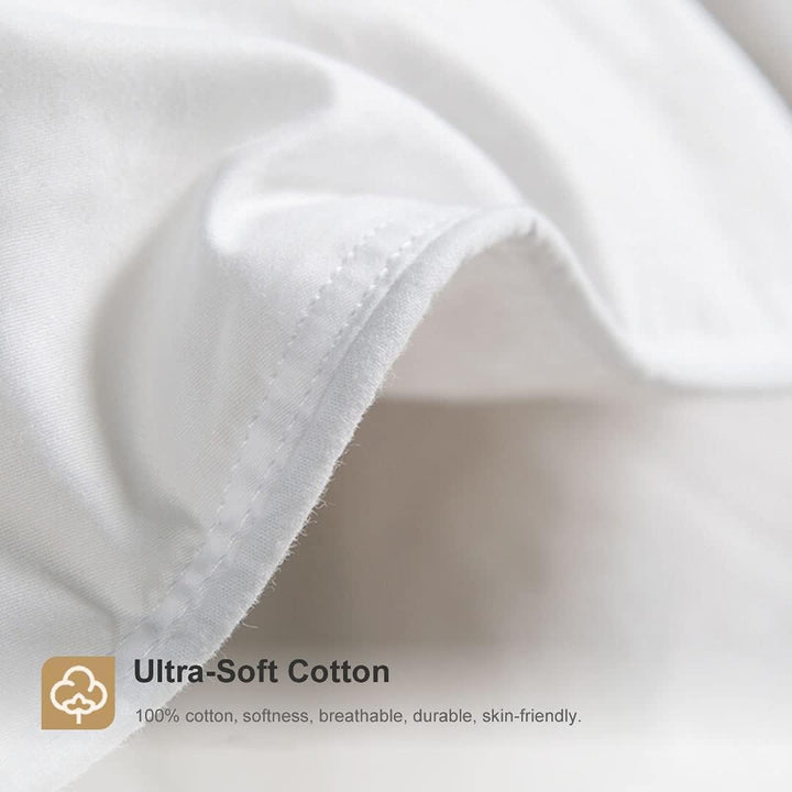 DWR linen duvet cover with ties, king/California king size. Crafted from natural linen fabric, featuring corner ties to keep the duvet securely in place. Offers a relaxed, textured look and breathable comfort for a stylish and cozy bedroom.