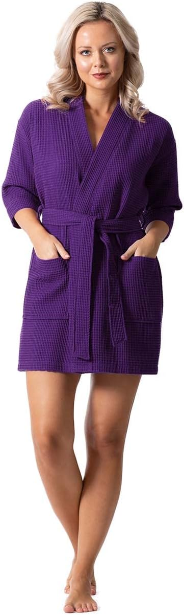 HAY Waffle Bathrobe - Vibrant Purple100212935