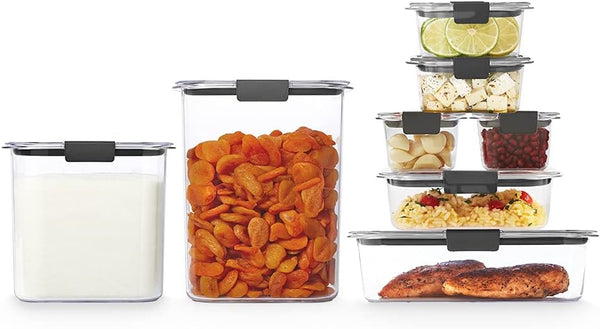 Rubbermaid Brilliance Pantry 16pc Set (Please be advised that sets may be missing pieces or otherwise incomplete.)