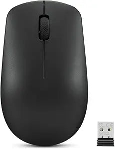 Lenovo 530 Wireless Mouse - Souris - Droitiers Et Gauchers - Optique - 3 Boutons - Sans Fil - 2.4 GHz - Récepteur Sans Fil USB - Graphite