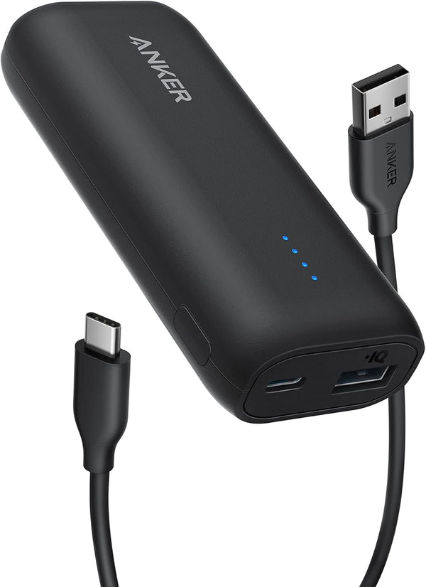 Anker 5000mAh Power Bank PowerCore 5K 12W 1A1C - Black