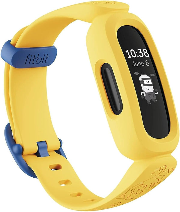 Fitbit Ace 3 Kids' Activity Tracker with Minions Yellow Band