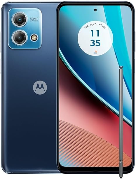 At&T Motorola Moto G Stylus 2023 128GB Midnight Blue - Prepaid Smartphone