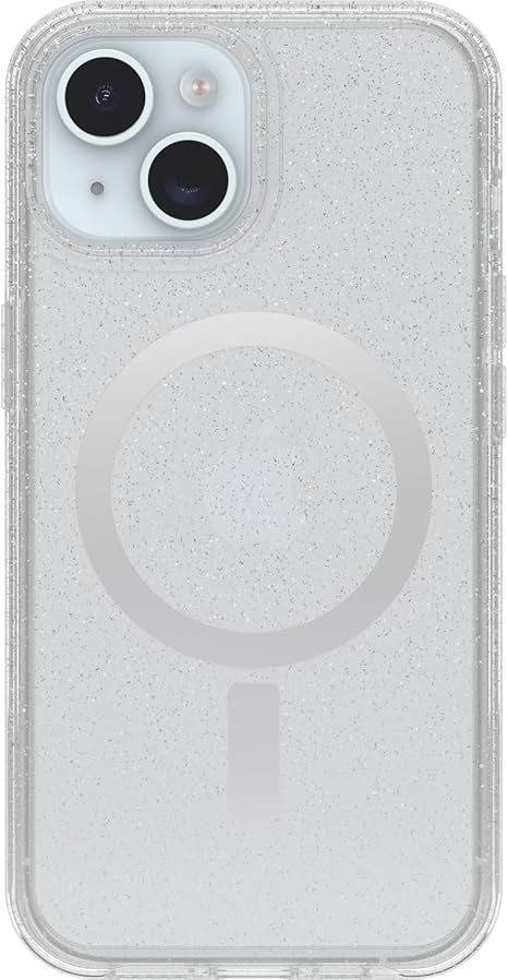 Symmetry Plus Clear Magsafe Case for Apple iPhone 15 / iPhone 14 / iPhone 13, Stardust