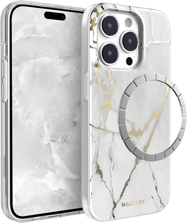 Apple iPhone 14 Pro Case with MagSafe - heydayJade Marble