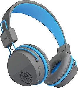 JLab JBuddies Kids Headphones - Grey/Blue