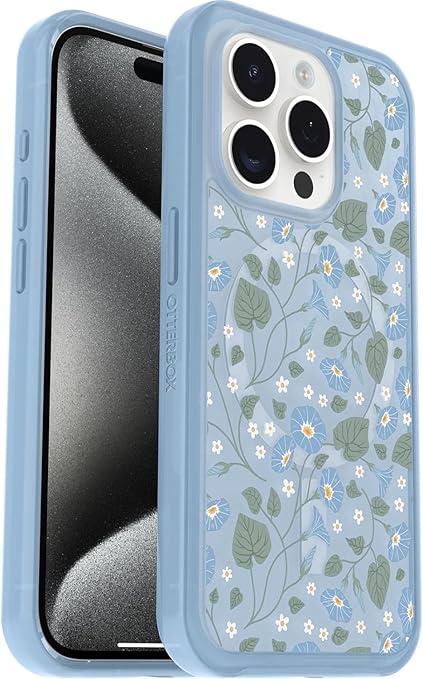 OtterBox - Symmetry Series for MagSafe Hard Shell for Apple iPhone 15 Pro Max - Dawn Floral