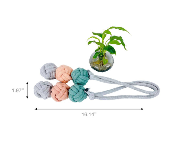 NEW DESIGN: ICE CREAM ROPE BALL TOY FOR DOGS, TUG-WAR TOY