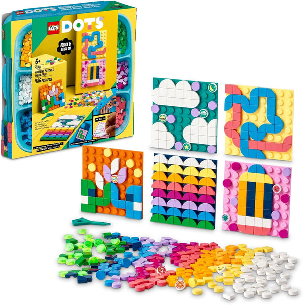 LEGO DOTS Adhesive Patches Mega Pack Sticker Craft Set 41957 (Please be advised that sets may be missing pieces or otherwise incomplete.)