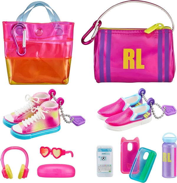 REAL LITTLES - Collectible Micro Sneaker & Handbag with Surprises! - Bundle Exclusive Multicolor