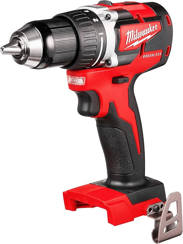 Milwaukee M18 1/2 in. Compact Brushless Drill Reconditioned (Bare Tool)