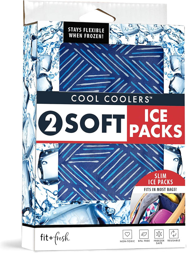 Fit & Fresh 2pk Cool Coolers - Blue (Please be advised that sets may be missing pieces or otherwise incomplete.)