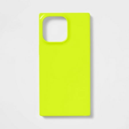 Apple iPhone 15 Pro Max Square Case with MagSafe - Heyday™ Neon Yellow