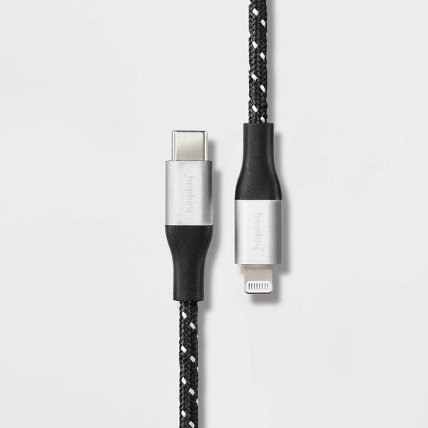 6' Lightning to USB-C Braided Cable - Heyday with Keiji Ishida