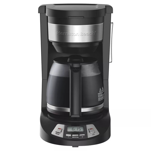 Hamilton Beach 46290C 12 Cup Programmable Coffee Maker 46290C Black