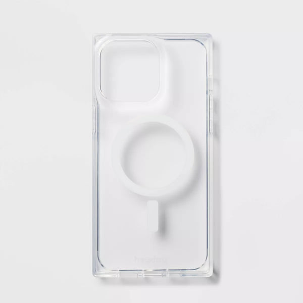 Apple iPhone 15 Pro Max Square Case with MagSafe - Heyday™ Clear