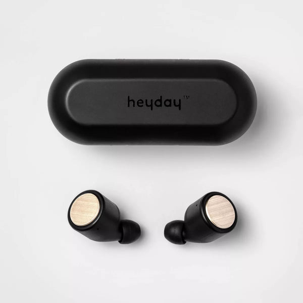 Active Noise Canceling True Wireless Bluetooth Earbuds - Heyday™ Black