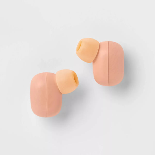 True Wireless Bluetooth Earbuds - HeydayPeach Cream