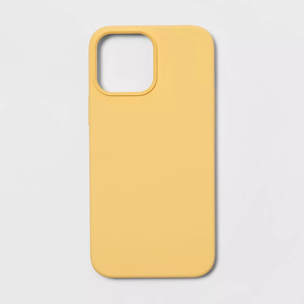 Apple iPhone 13 Pro Max/iPhone 12 Pro Max Silicone Case - Heyday™ Mist Yellow