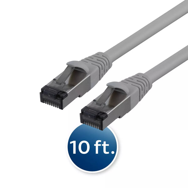 Philips 10' Cat8 Ethernet Cable - Gray