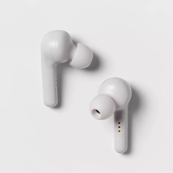 True Bluetooth Wireless Earbuds - HeydayMist White