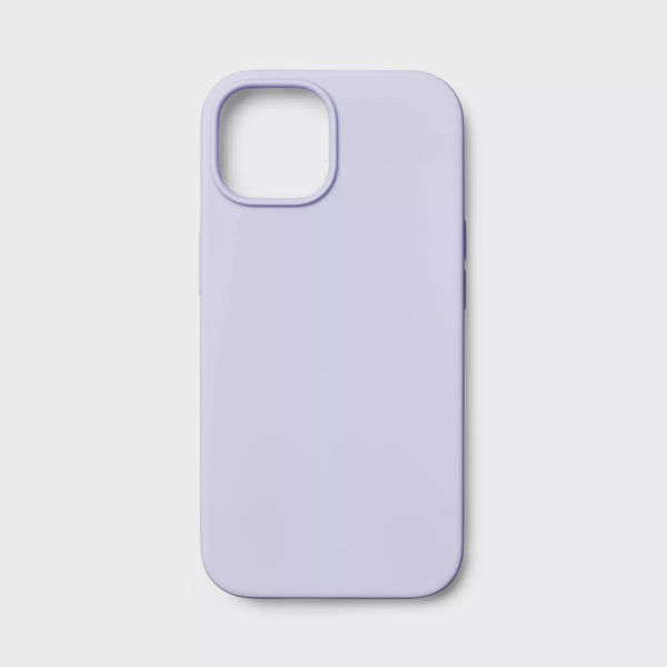 Apple iPhone 15/iPhone 14/iPhone 13 Silicone Case with MagSafe - Heyday™ Soft Purple