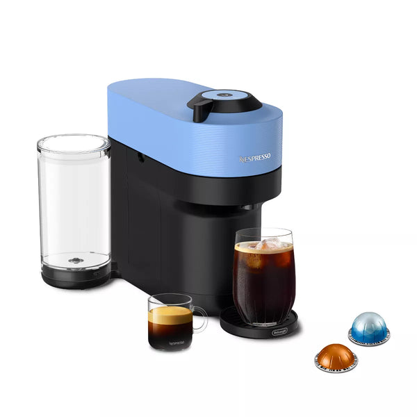 De'Longhi Nespresso Vertuo Pop+ Coffee and Espresso Machine by De'Longhi Pacific Blue