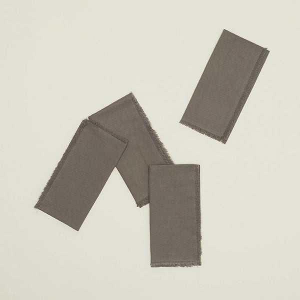 HAY Essential Dinner Napkins - set of 4 - Dark Grey100221187