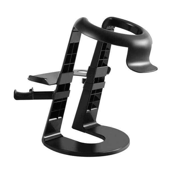 VR Stand Headset Display Holder and Controller Mount Station