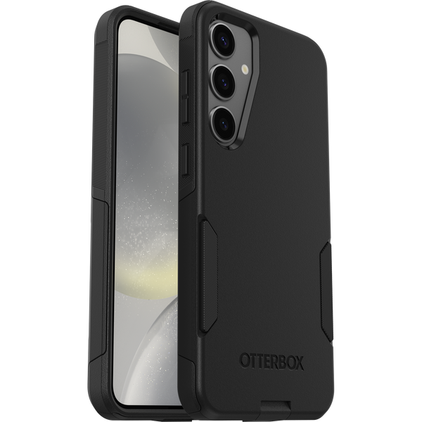 OtterBox Samsung Galaxy S24+ Commuter Series Case - Black, Slim & Tough, Pocket-Friendly, with Port Protection