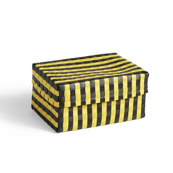 Maxim Stripe Box - Small, Yellow/Black100252647