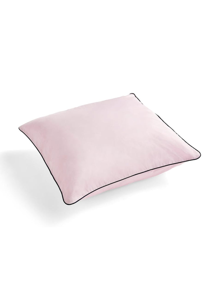 Outline pillowcase in king size, green. Features a sleek design with a modern green hue, perfect for adding a pop of color and comfort to your bedding. Made from high-quality fabric for a soft and stylish finish