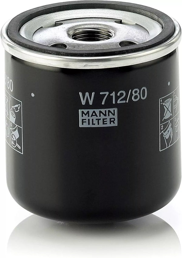 Mann Filter Engine Oil Filter - W 712/80 1980 to 2009 Models Saab 9-5, 9-3, 900