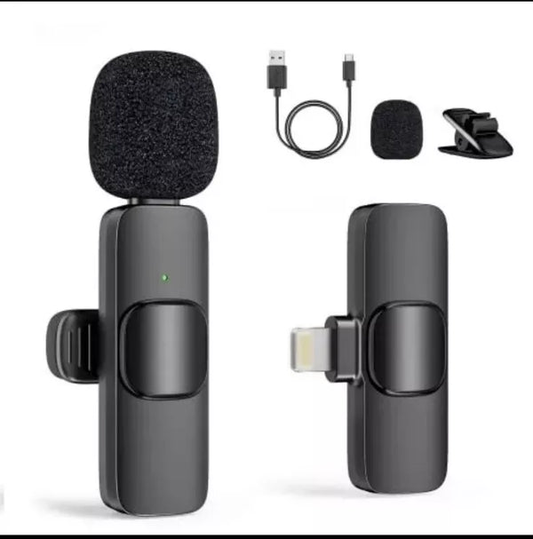 nichom wireless lavalier microphone for ios devices