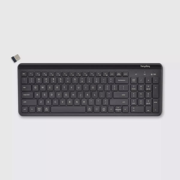 Bluetooth Keyboard - Heyday� Black & Gold