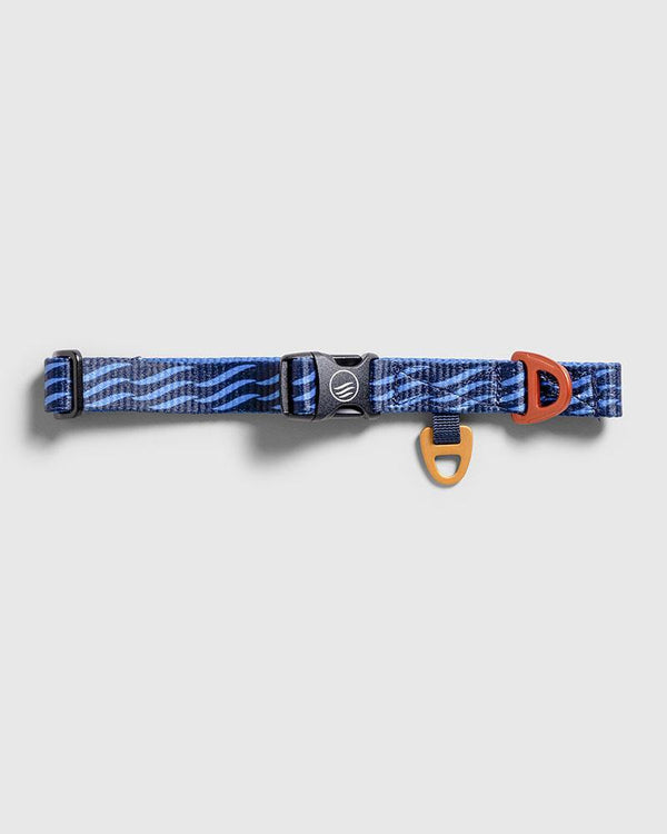 United by Blue Recycled Adjustable Dog Collar - L - Cocoa